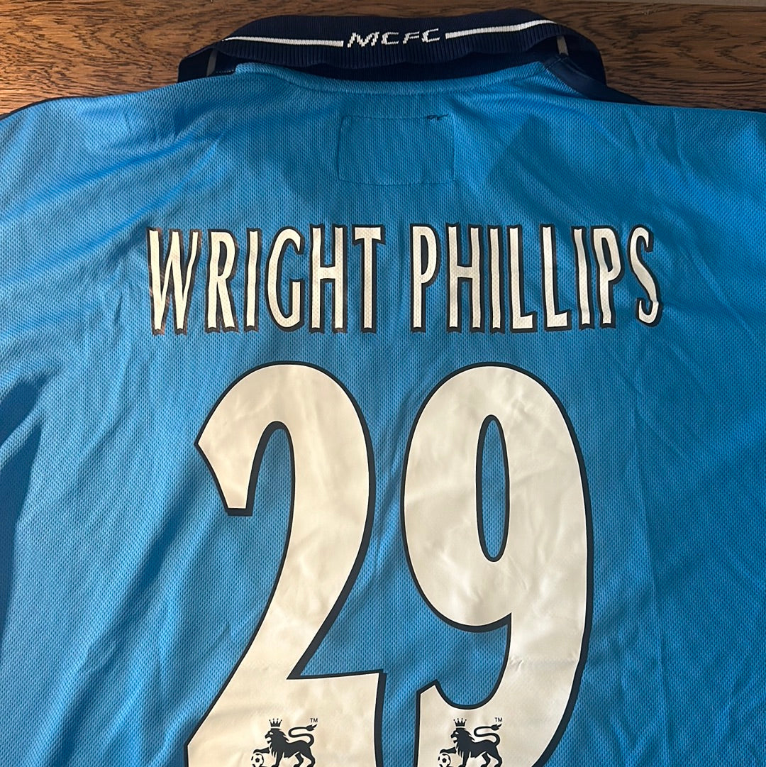 Shaun Wright Phillips #29 Manchester City jersey