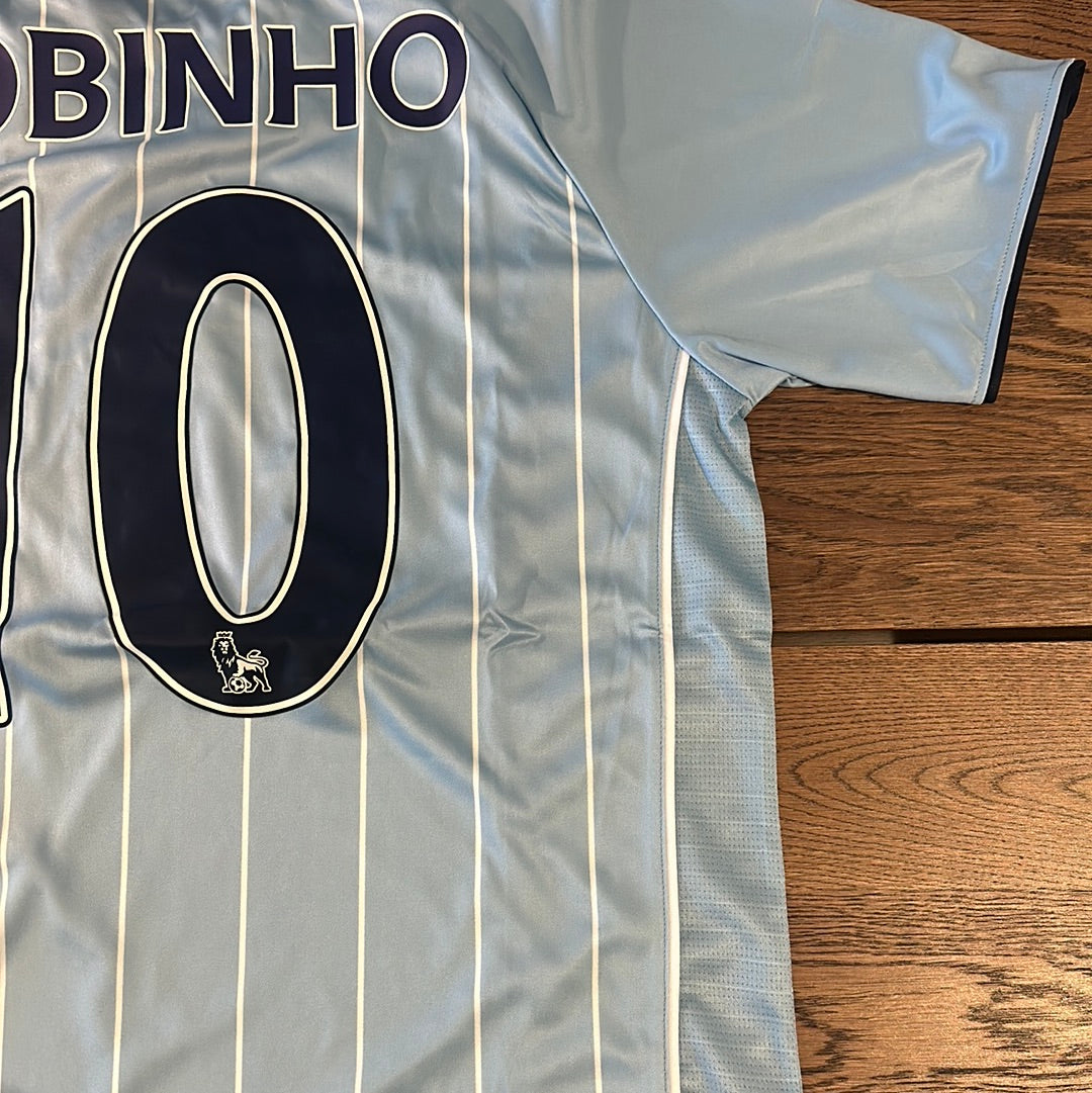 Robinho Manchester City #10 vintage jersey.