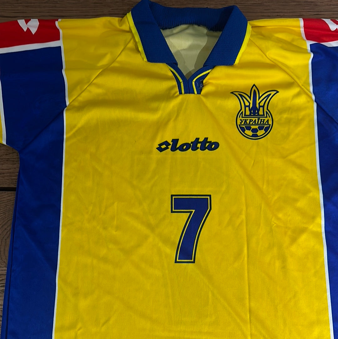 Shevchenko #7 Ukraine National jersey.