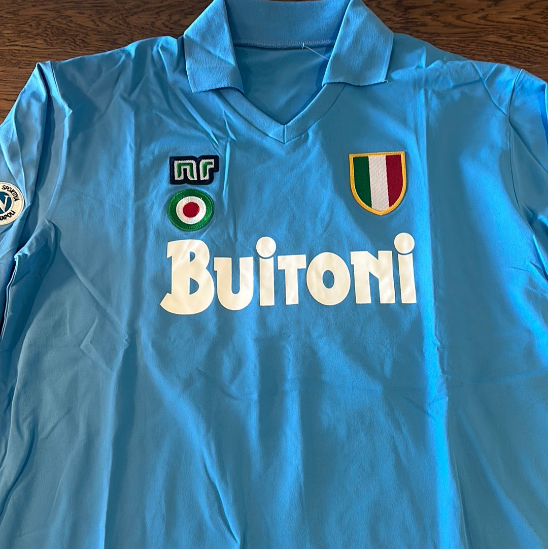 Napoli Maradona #10 Buitoni Retro top Jersey