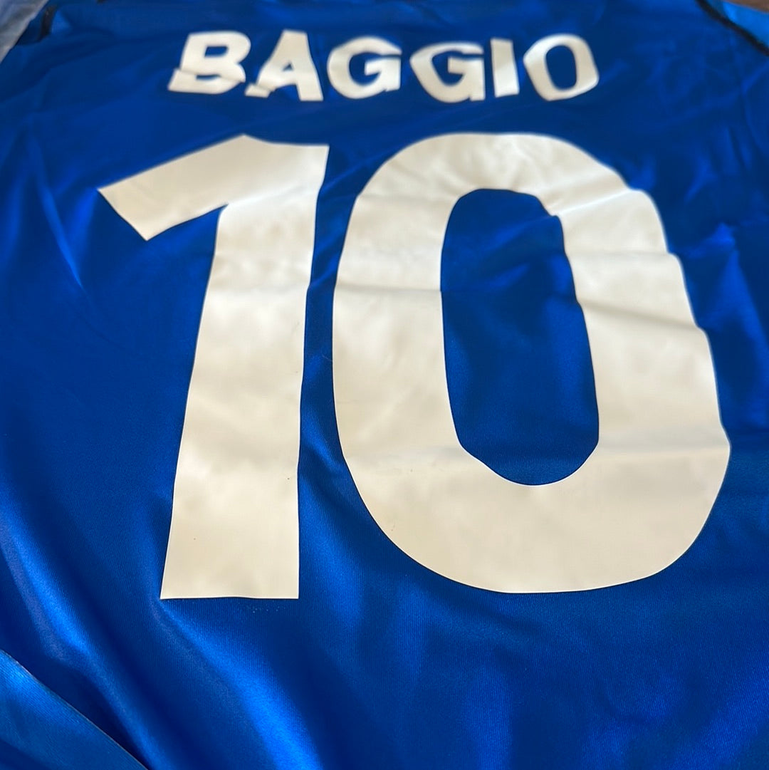 Roberto Baggio Brescia #10 long sleeve vintage jersey.