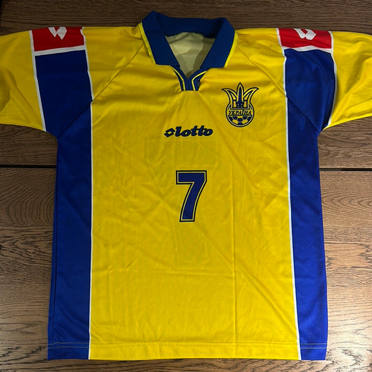 Shevchenko #7 Ukraine National jersey.