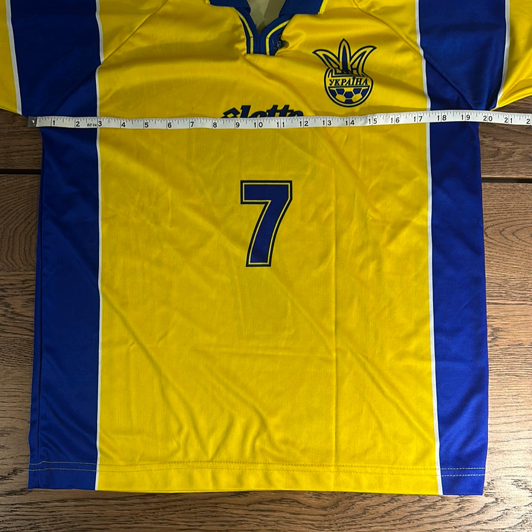 Shevchenko #7 Ukraine National jersey.