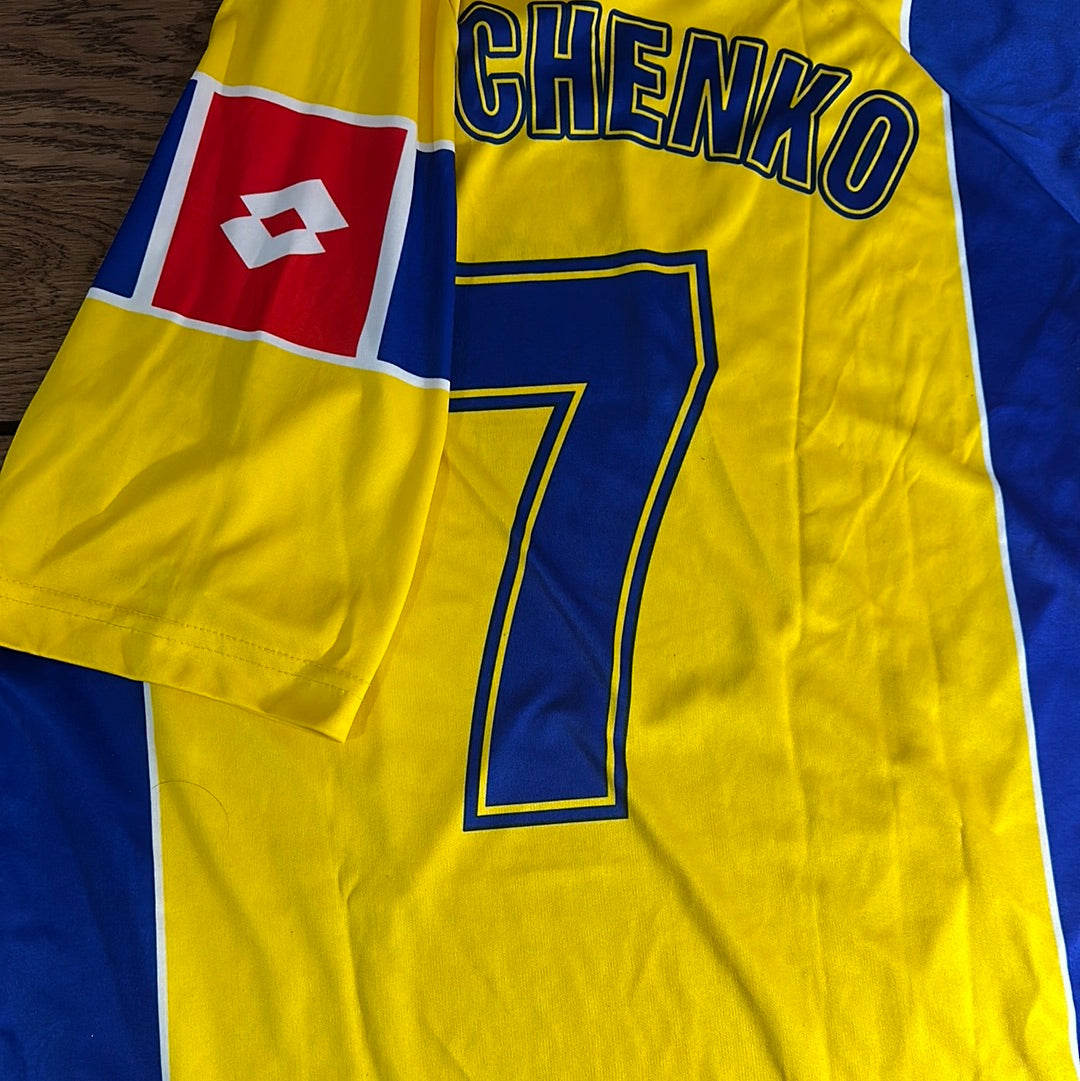 Shevchenko #7 Ukraine National jersey.