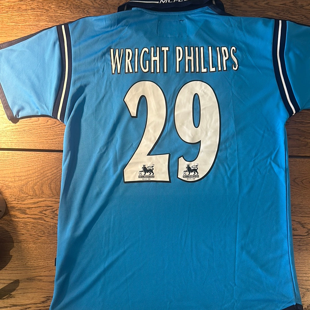 Shaun Wright Phillips #29 Manchester City jersey